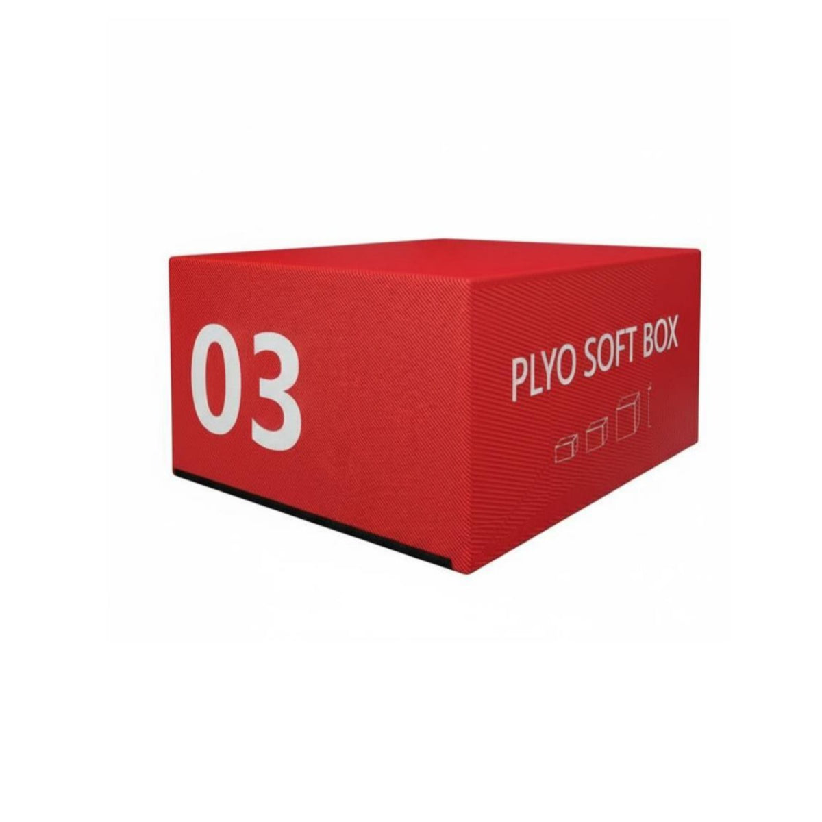 4 Pieces Stackable Foam Plyo Box Set Adjustable Height Soft Plyometric Box Shock-Absorbing Long-Lasting Construction