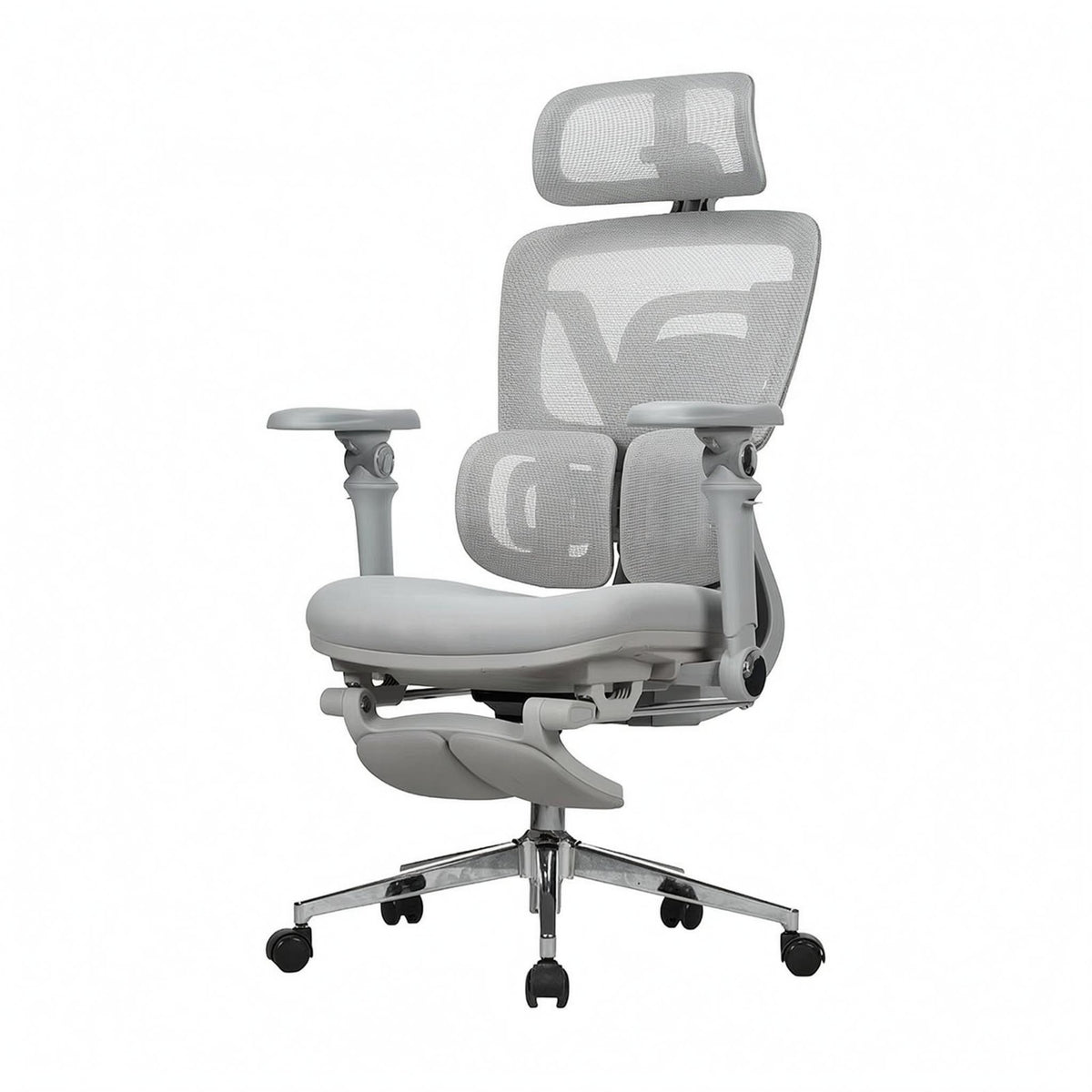 Ergonomic Mesh Chair Headrest Ergonomic Office Chair Seat-Depth Adjustment