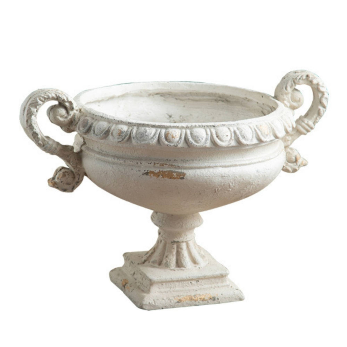 Urn Planter with Handles Vintage Pot Large for Mantel