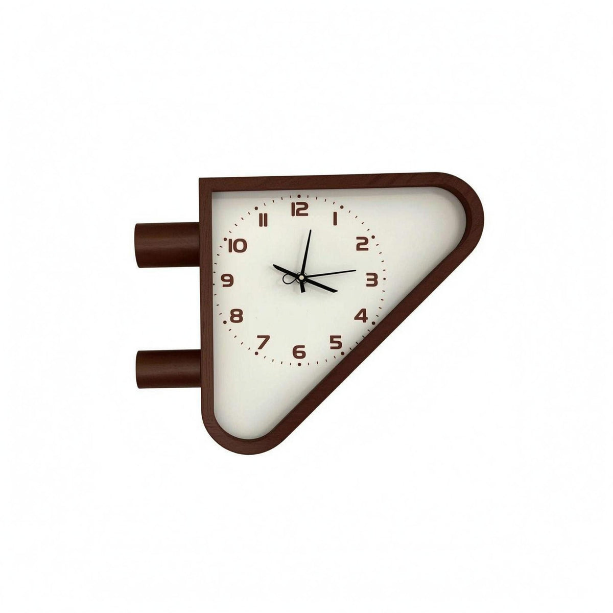 Station Wall Clock Decorative Double-Sided Wall Clock 360 Degree Rotate