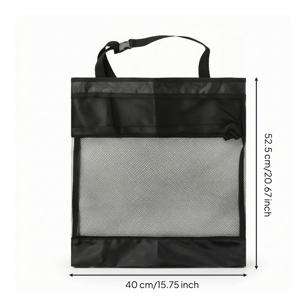 Drawstring Golf Push Cart Bag Lightweight Golf Cart Mesh Bag Long-Lasting Washable for Golfers