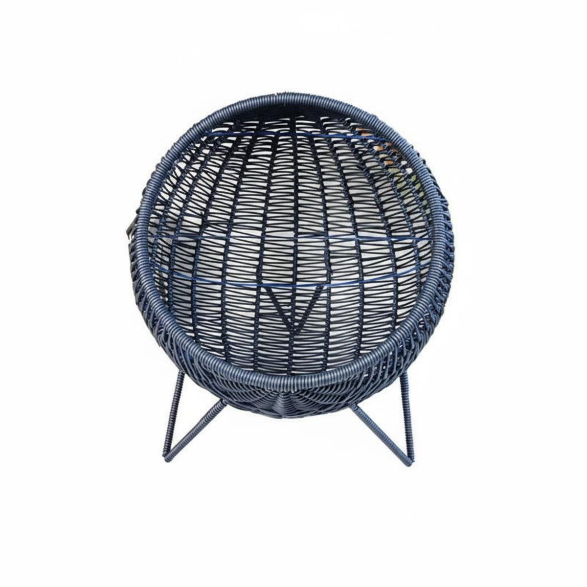 Cat Hammock Bed Semi-Enclosed Cat Hammock Woven Pet Lounging Piece for Cats