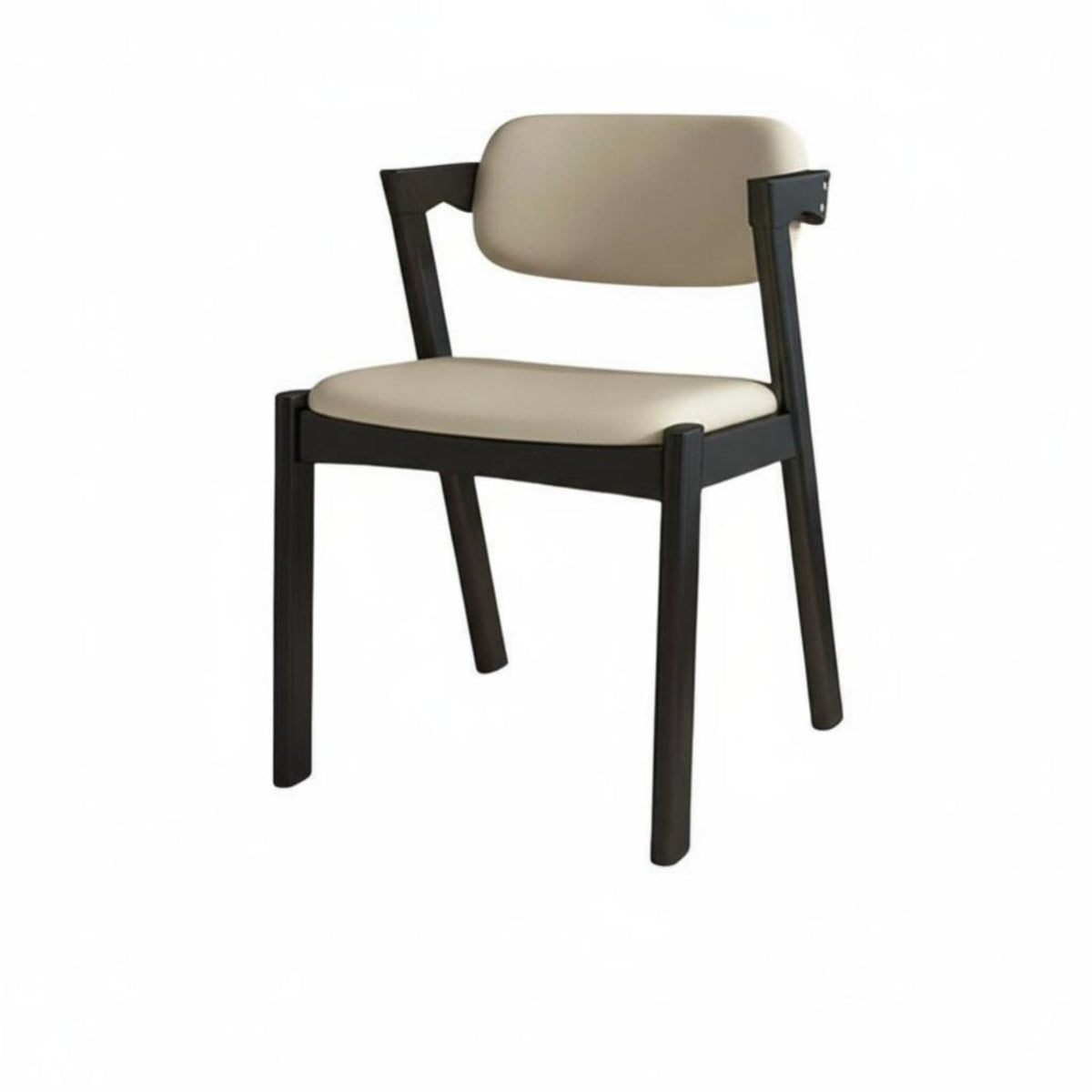 Z-Shaped Side Chair sturdy Wood Construction Seating Furniture Nordic Design Comfortable for homeowners, Business Owners, Office