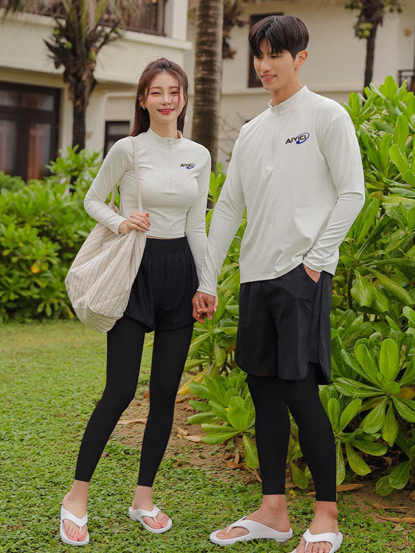 潜水服女防晒速干冲浪服水母衣浮潜游泳衣三亚度假2025新款情侣款