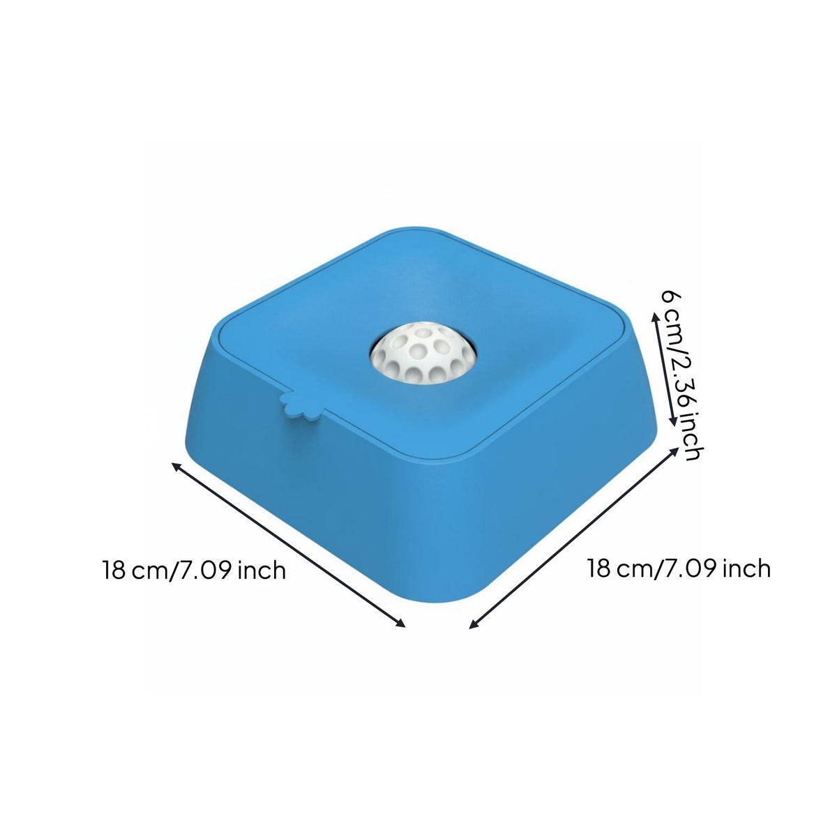 Slow Feeder Bowl Mental Stimulation Dog Lick Bowl Antigagging