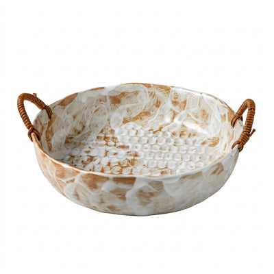 Wabi-Sabi Ceramic Ramen Noodle Soup Bowl