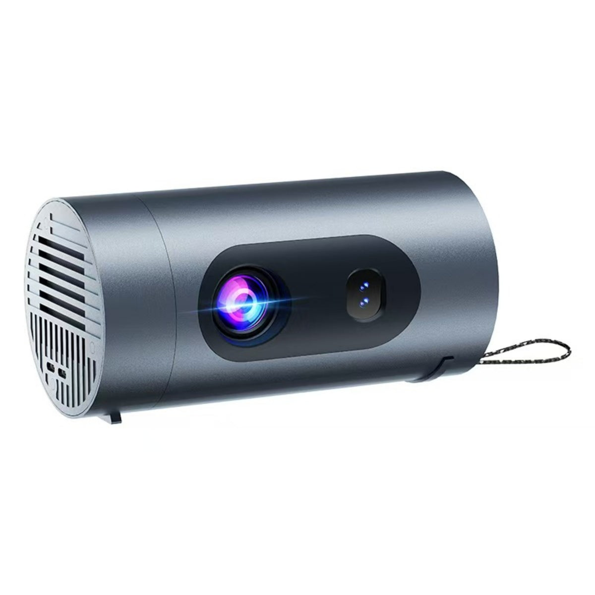 Portable Mini Display Device Compact Cylindrical Display Device Handheld Electronics for Mobile Users, Home Theater
