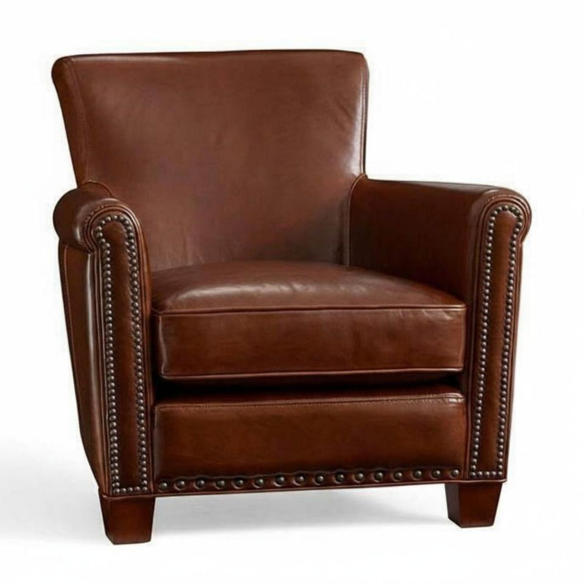 Vintage design Tufted winged rear Armchair sturdy Wood Legs Upholstered winged rear Armchair Thick paddinging Single Sofa Highspring-rear padding for Homeowners, Interior Designers, Hotel Managers, Living Room, Bedroom, creamyice, perusing Corner