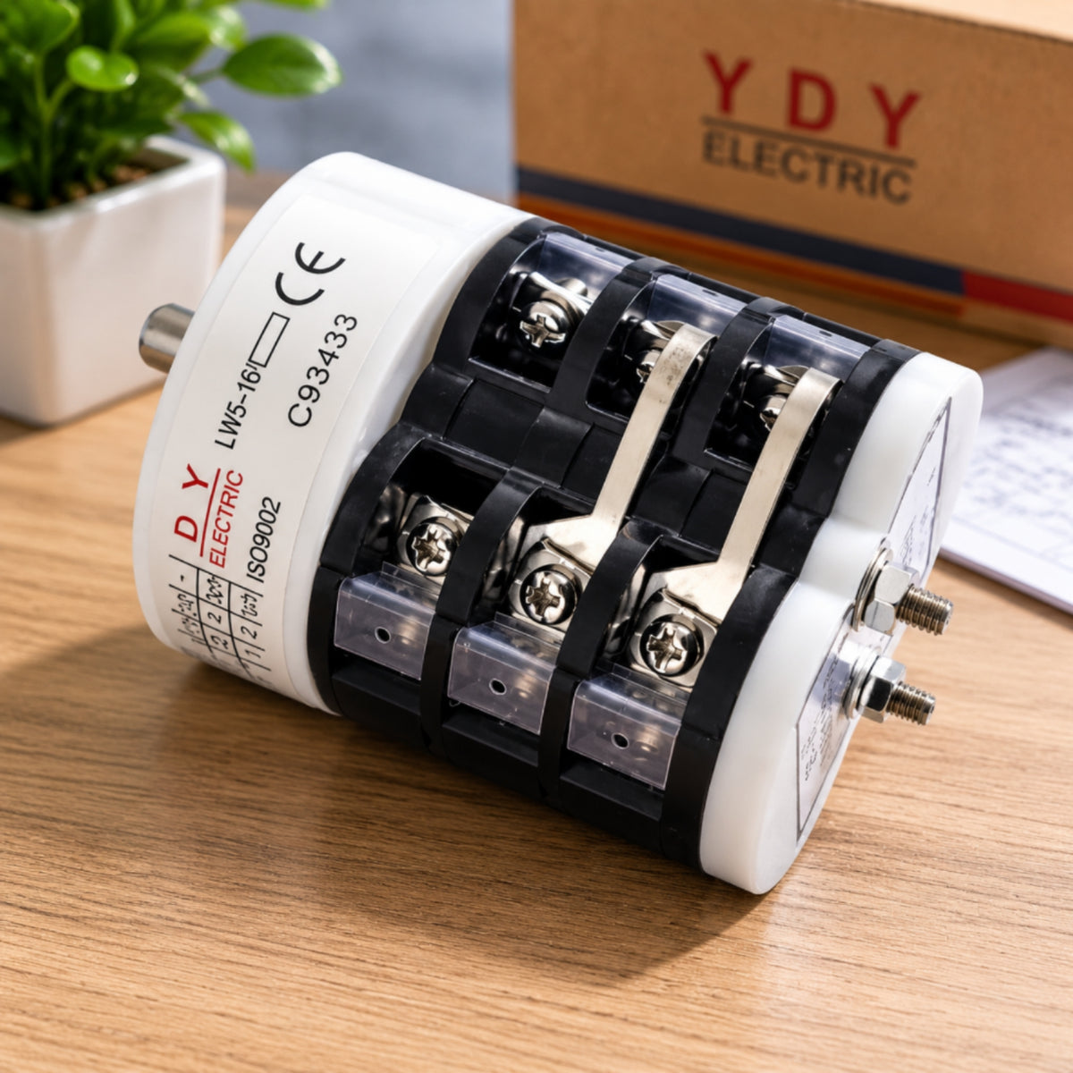 16A Tire Changer Switch Rotary Reversing Switch Professional Heavy-Duty for Mechanics, Workshop