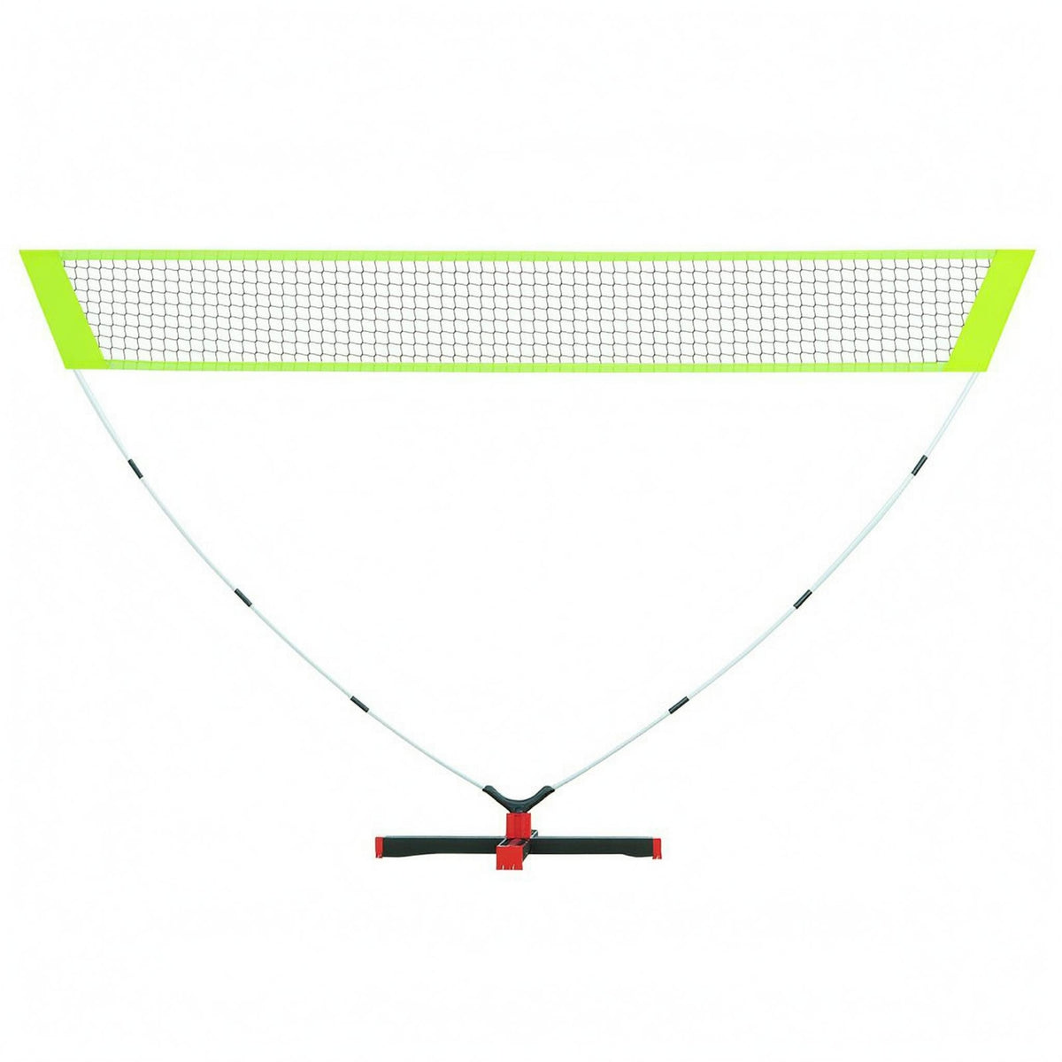 Portable Badminton Net System Easy Installation Freestanding Badminton Rapid Assembly Setup