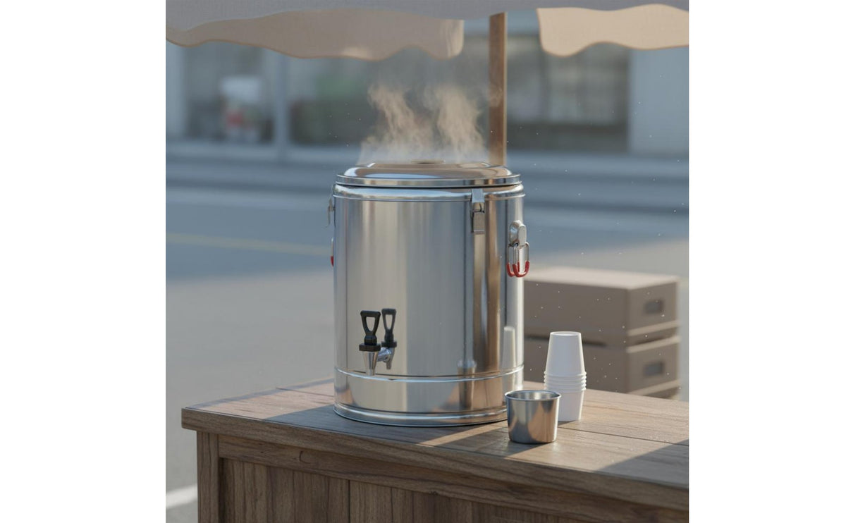 Stainless Steel Insulated Barrel Leakproof Large Capacity Food Container Professional Food Warmer Long-Lasting Construction