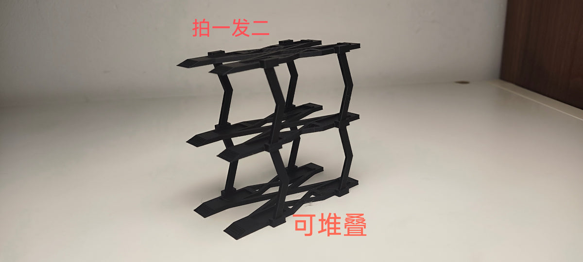 1/64 Scale Car Model Parking Rack Display Stand for Mini GT and Hot Wheels