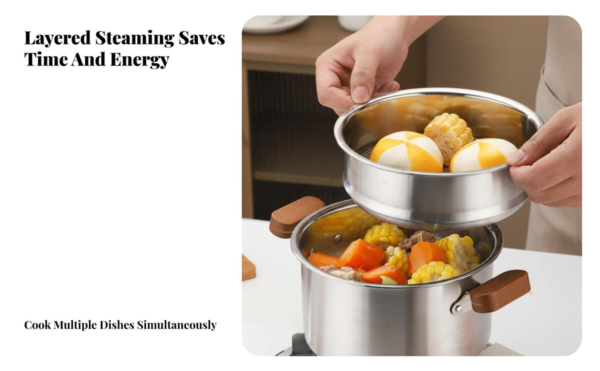 Stainless Steel Deep Frying Cookware Grade Deep Fryer Pot with Basket Multipurpose Small Battered Fryer with Basket for Home Cooks