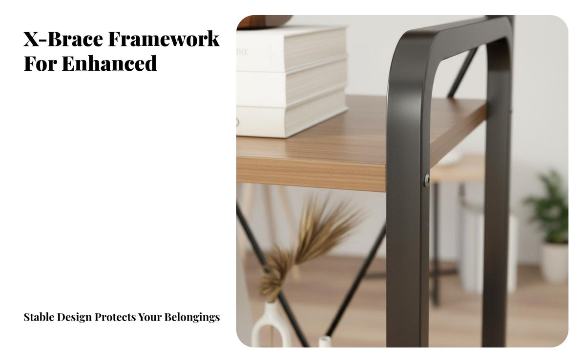With casters Multitier Rolling Trolley Multifunctional Multi-Tier Rolling Organizer Easy to Move Storage Rack Minimalist Design for Homeowners, Office Workers, Students, Living Room, Small Spaces, Bedroom, Bathroom