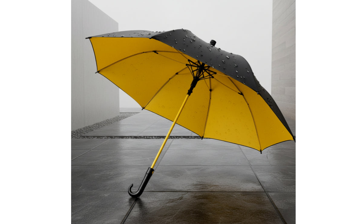 Auto-Open Long-Handle Umbrella Straight-Shaft Automatic Umbrella 8-Rib Waterproof for Commuters, Professionals, Daily Commute, Promotions, Business Travel
