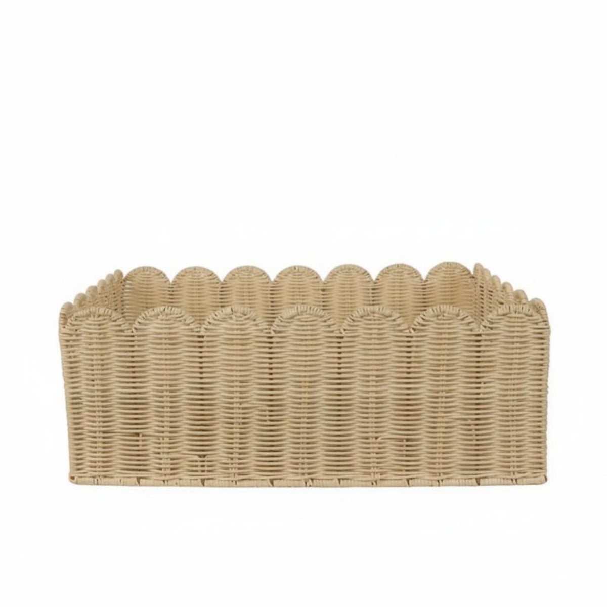 Rectangular Woven Basket Decorative Rectangular Wovendesign Bin Handwoven