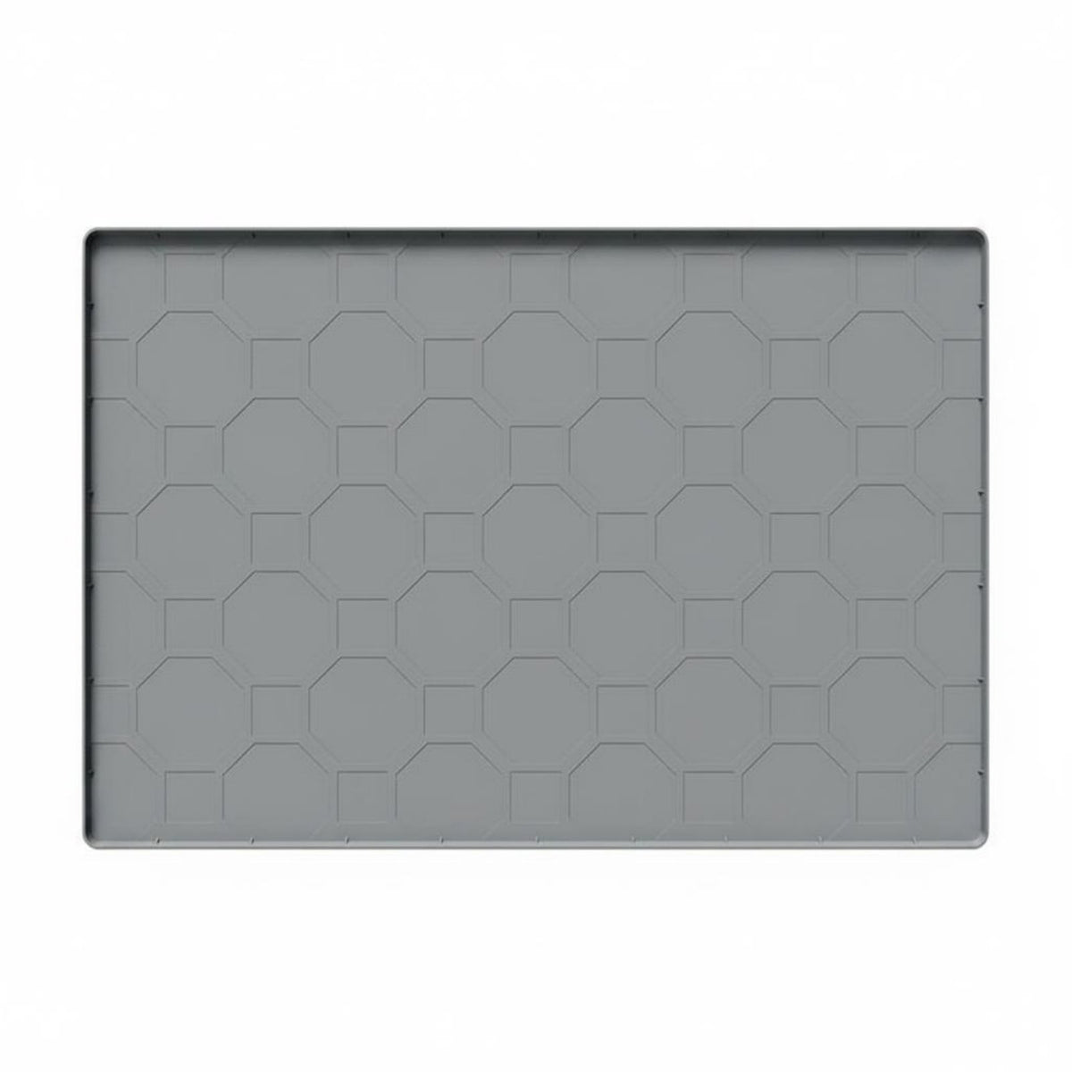 Silicone Pet Feeding Mat Raised Edges Feline Food Mat Dishwasher Safe
