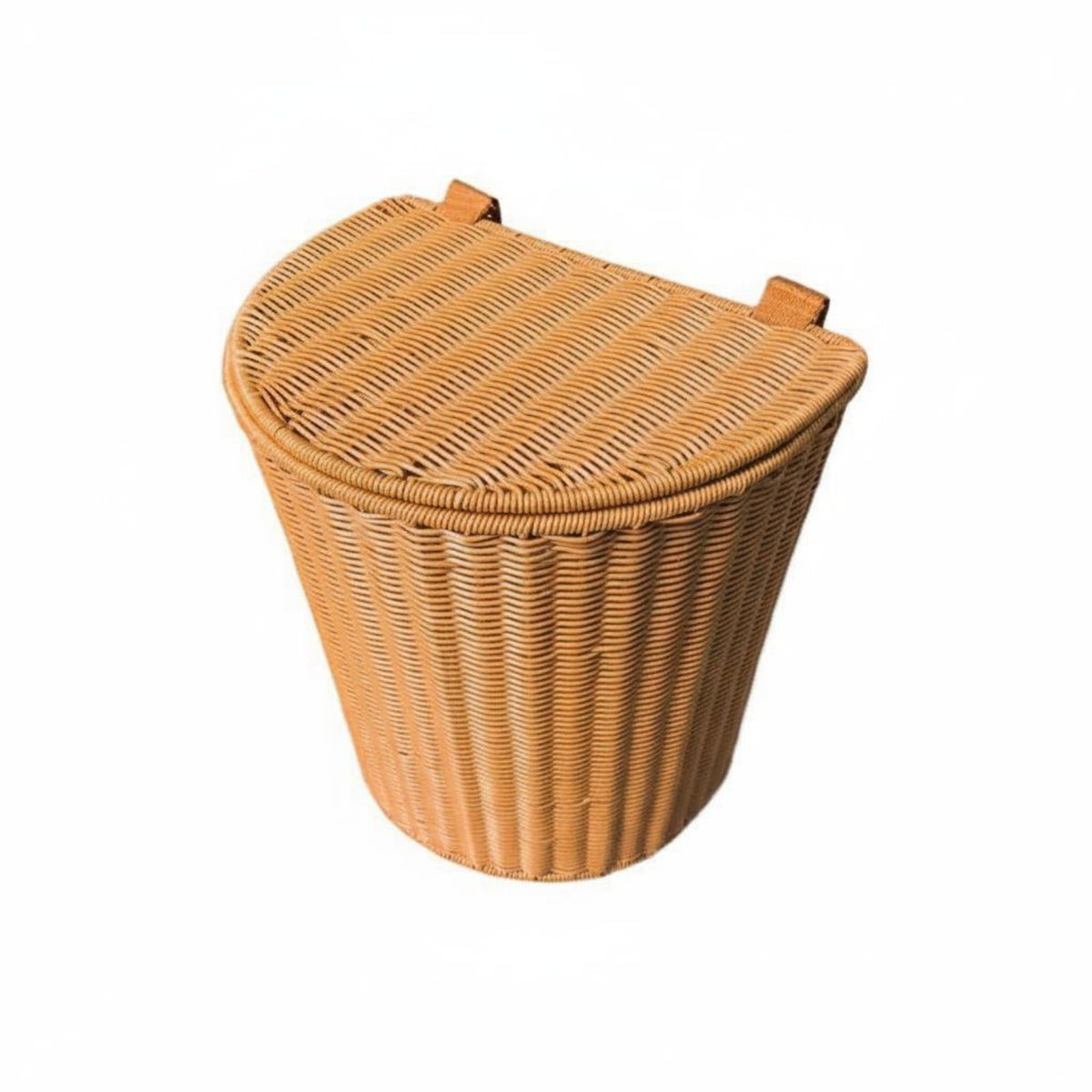 Fruit Picking Rear Basket Versatile Woven Backpack Basket PP Wicker Backpack Lightweight Wearable Container Great Gift