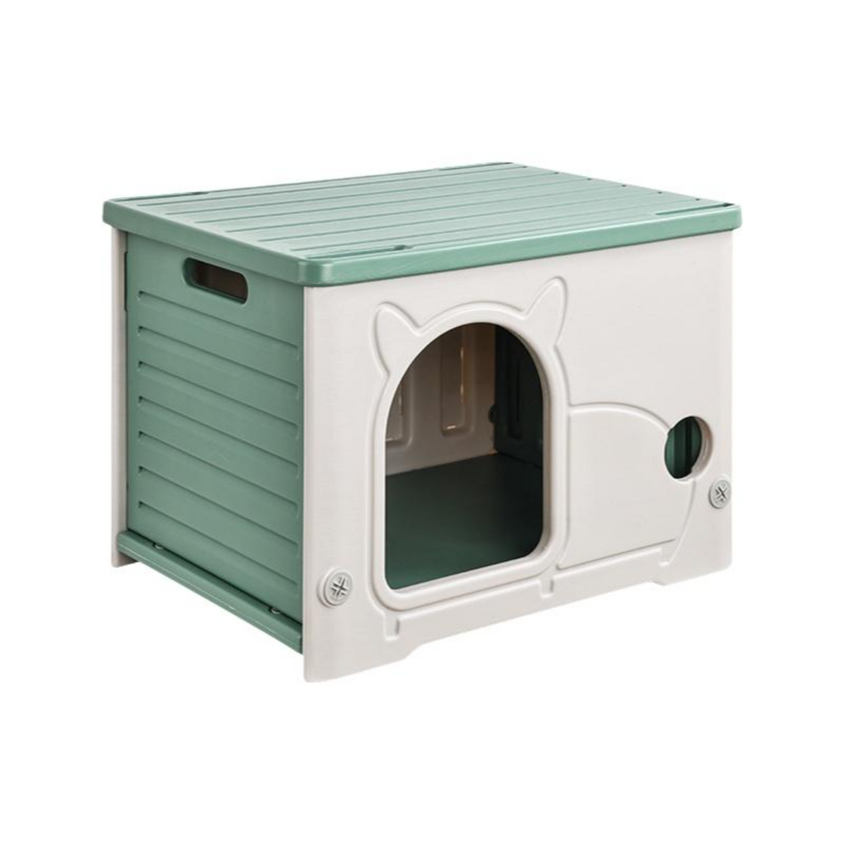 Waterproof insulated cat house