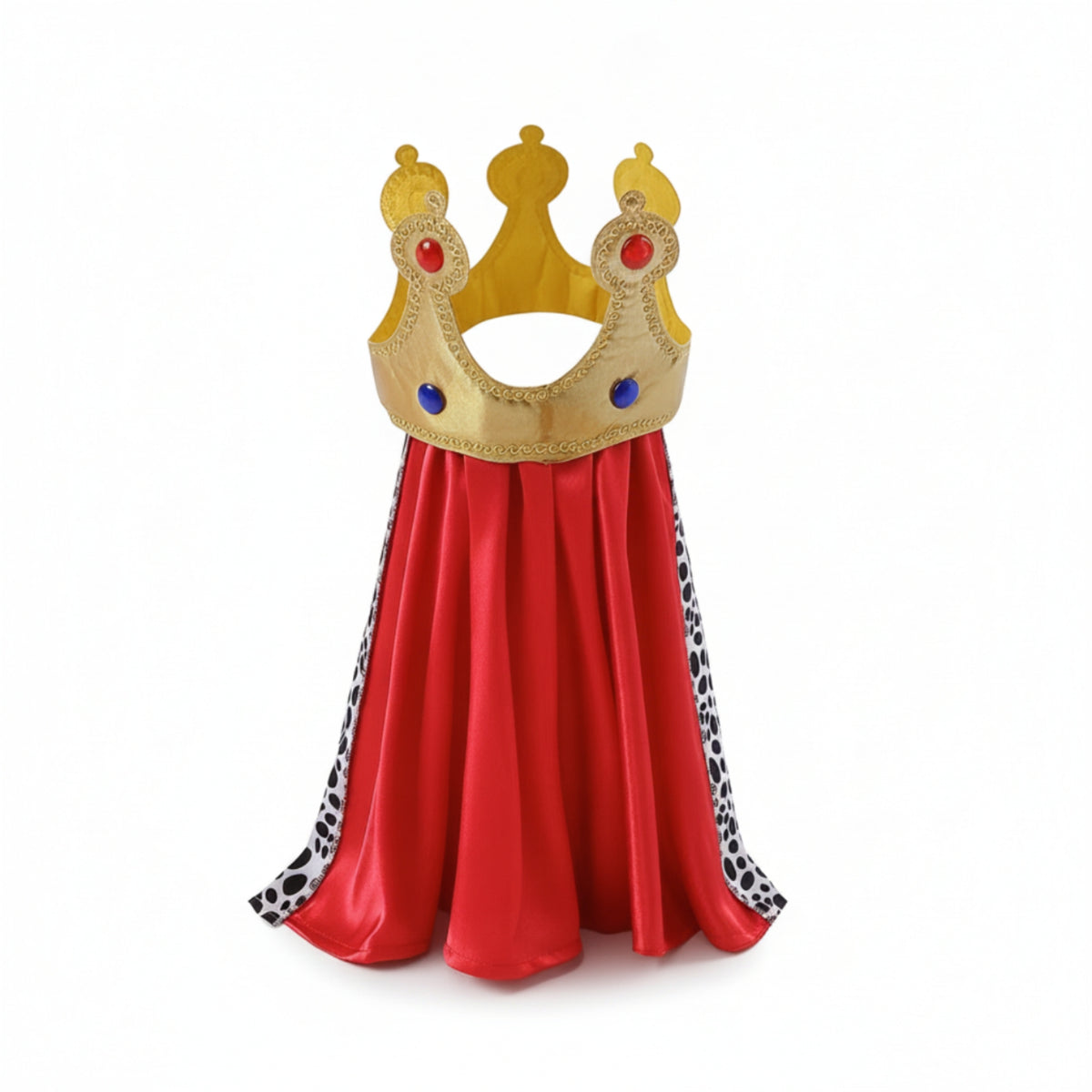 Cape with Crown Adjustable King Cape Noble for Pets, Cats