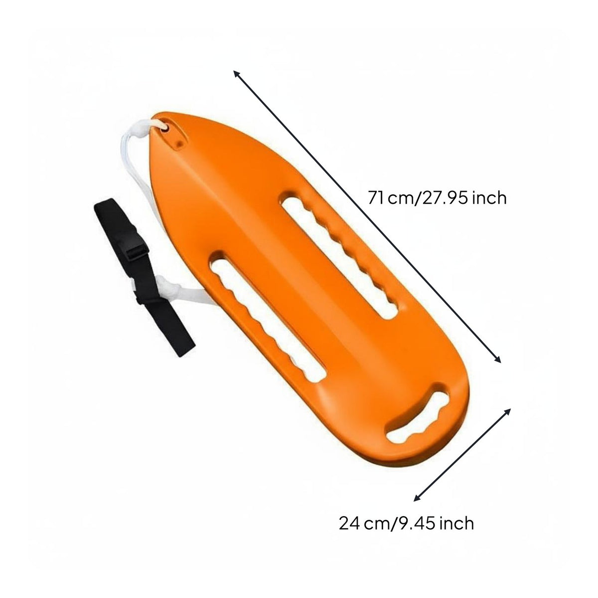 High Buoyancy Outdoor Water Swim Buoy Streamlined Design Rescue Can Wear-Resistant for Beginners, Lifeguards, Beach, Pool