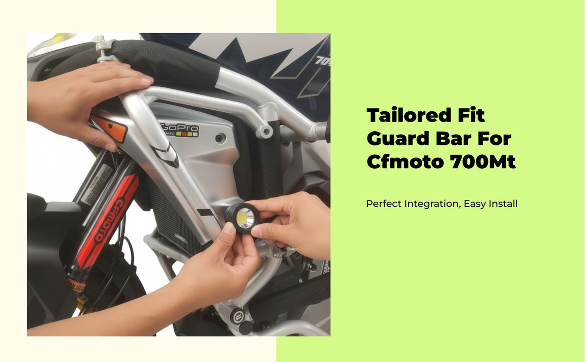 Engine Guard Shield Bar for CFMOTO 700MT, Steel Frame