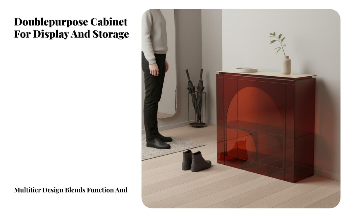 Modern Design Fluted Accent Table Minimalist design Entryway Cabinet Slim contour Household Furniture Space-Saving for Homeowners, Apartment Dwellers, Interior Decorators, Hallway, Living Room, Bedroom, Behind Sofa