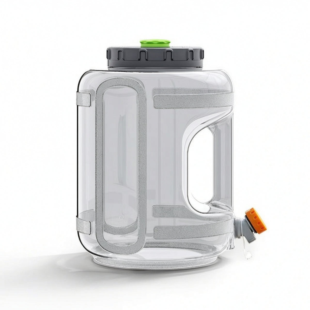 Water Storage Container with Tap Transparent Container with Spigot Portable