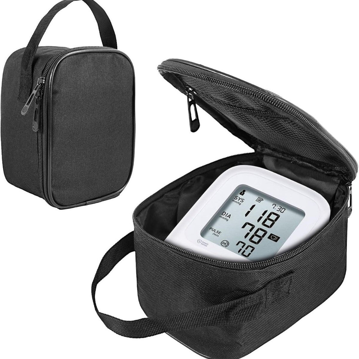 Portable Blood Pressure Monitor Storage Bag, Home Blood Pressure Monitor Carrying Case, Protective Pouch