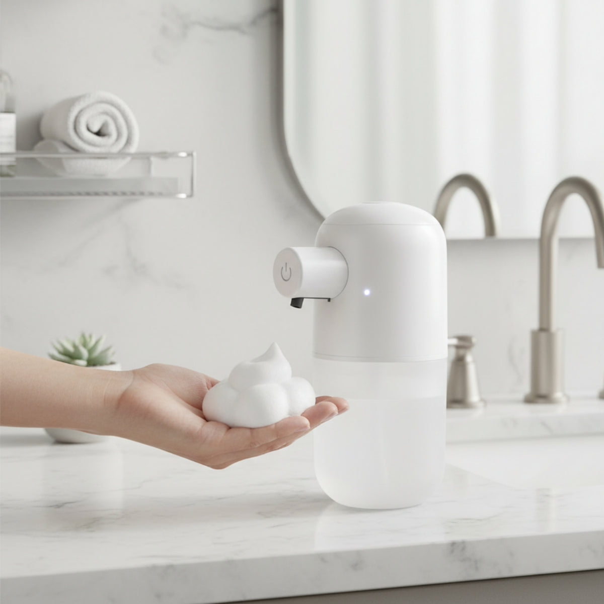 Automatic Foaming Soap Dispenser | Touchless, Hands, Foam Soap Dispenser, for washroom