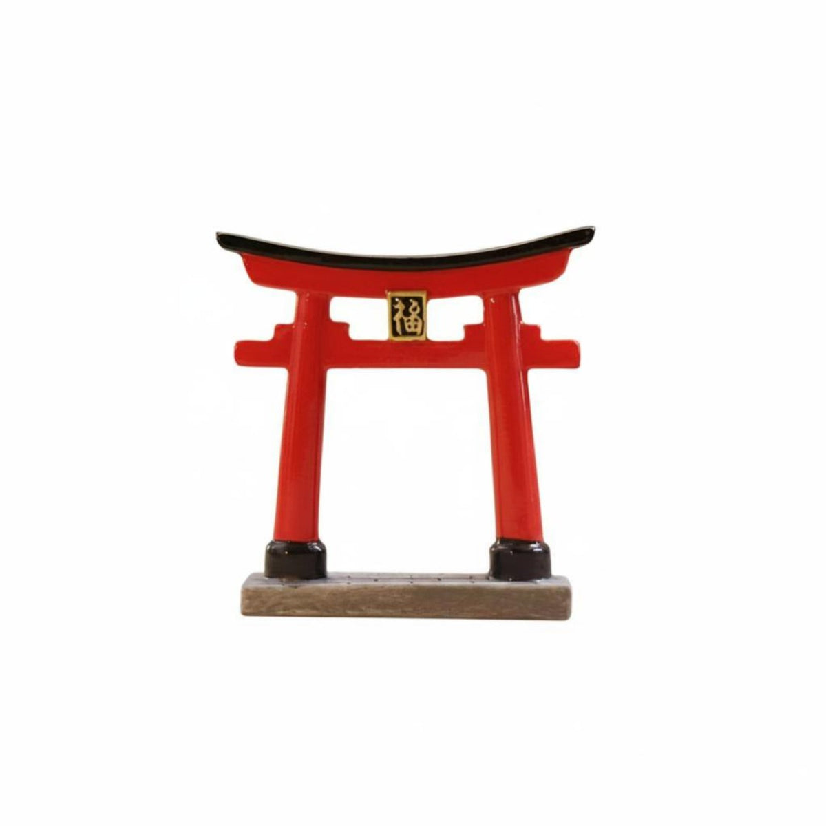 Japanese Torii Resin Figurine, Desktop Ancient Architecture Model