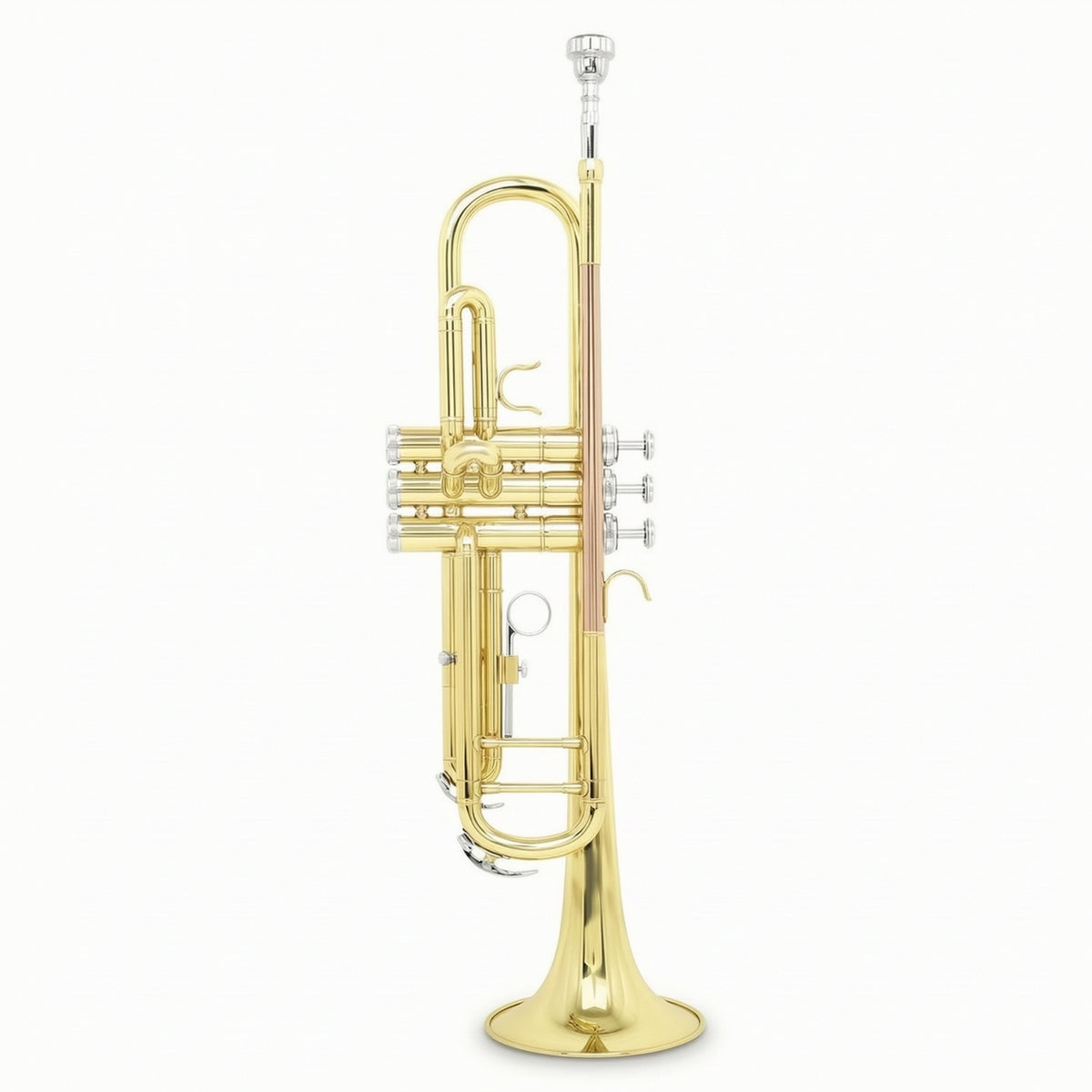 B♭ Trumpet Preserving B Flats Trumpet Polished Brass Instrument for School Bands