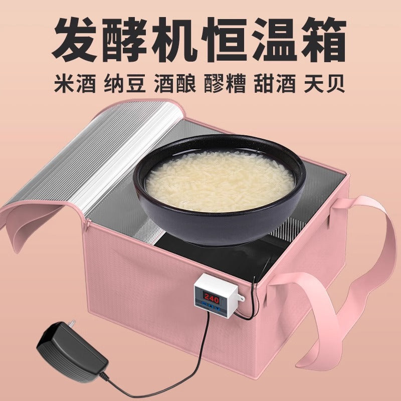 Temperature-Controlled Fermentation Box Bag for Home Bread, Yogurt, Rice Wine, and Dough Proofing