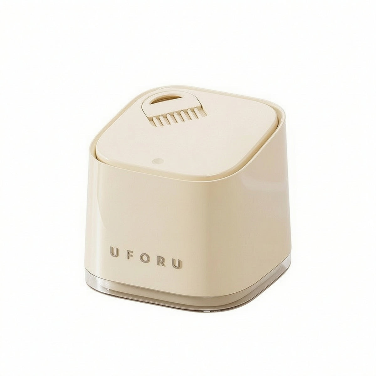 Mini Trash Can with Lid Compact Tabletop Waste Bin Plastic for Vanity