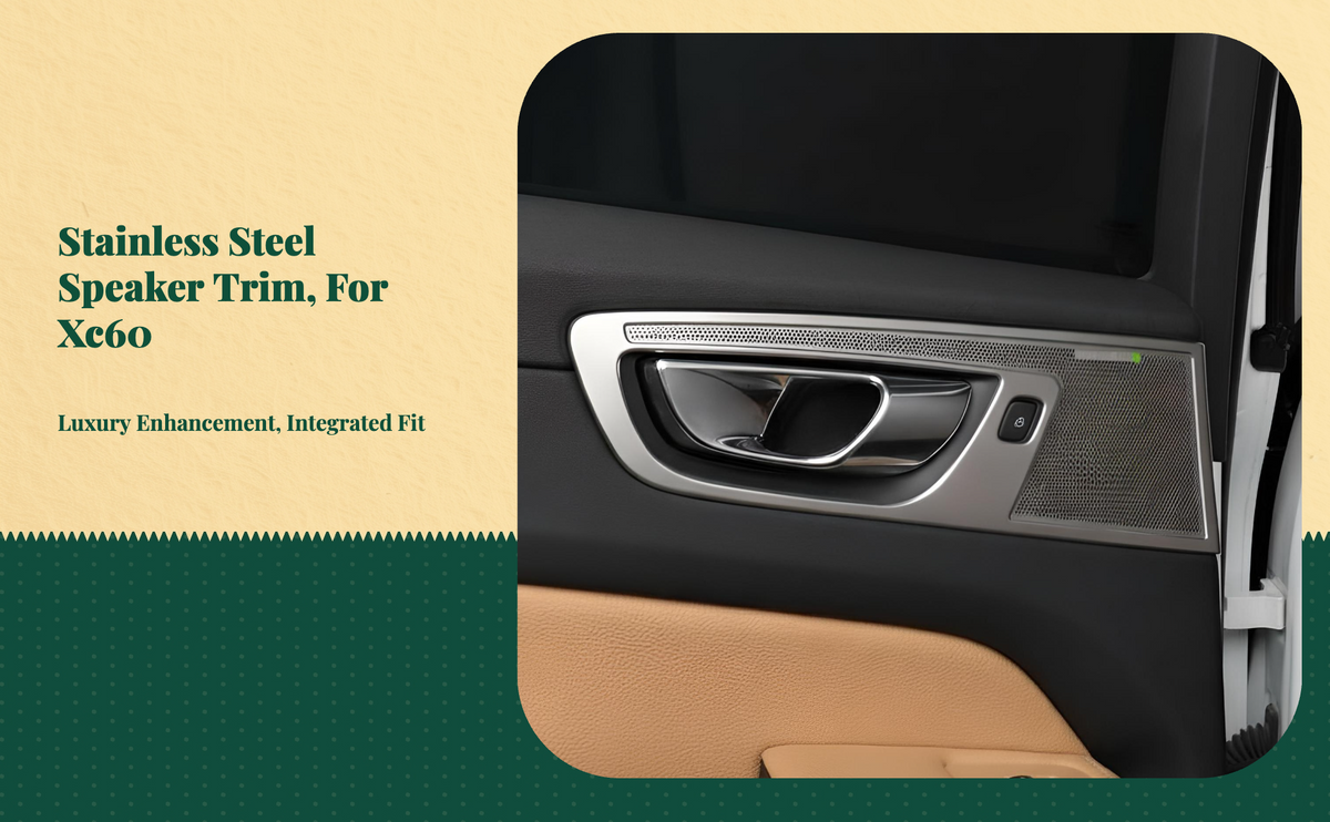 XC60 Silver Door Handle Trim 2018-24
