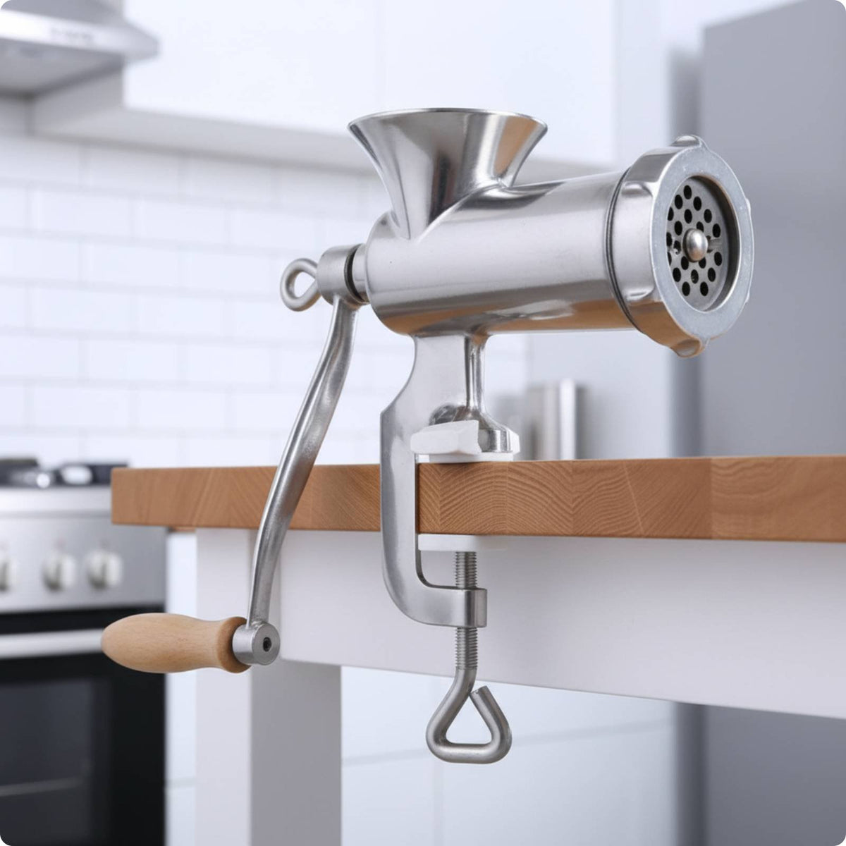 Manual Meat Grinder Multi-Function Stainless Steel Meat Grinder Portable