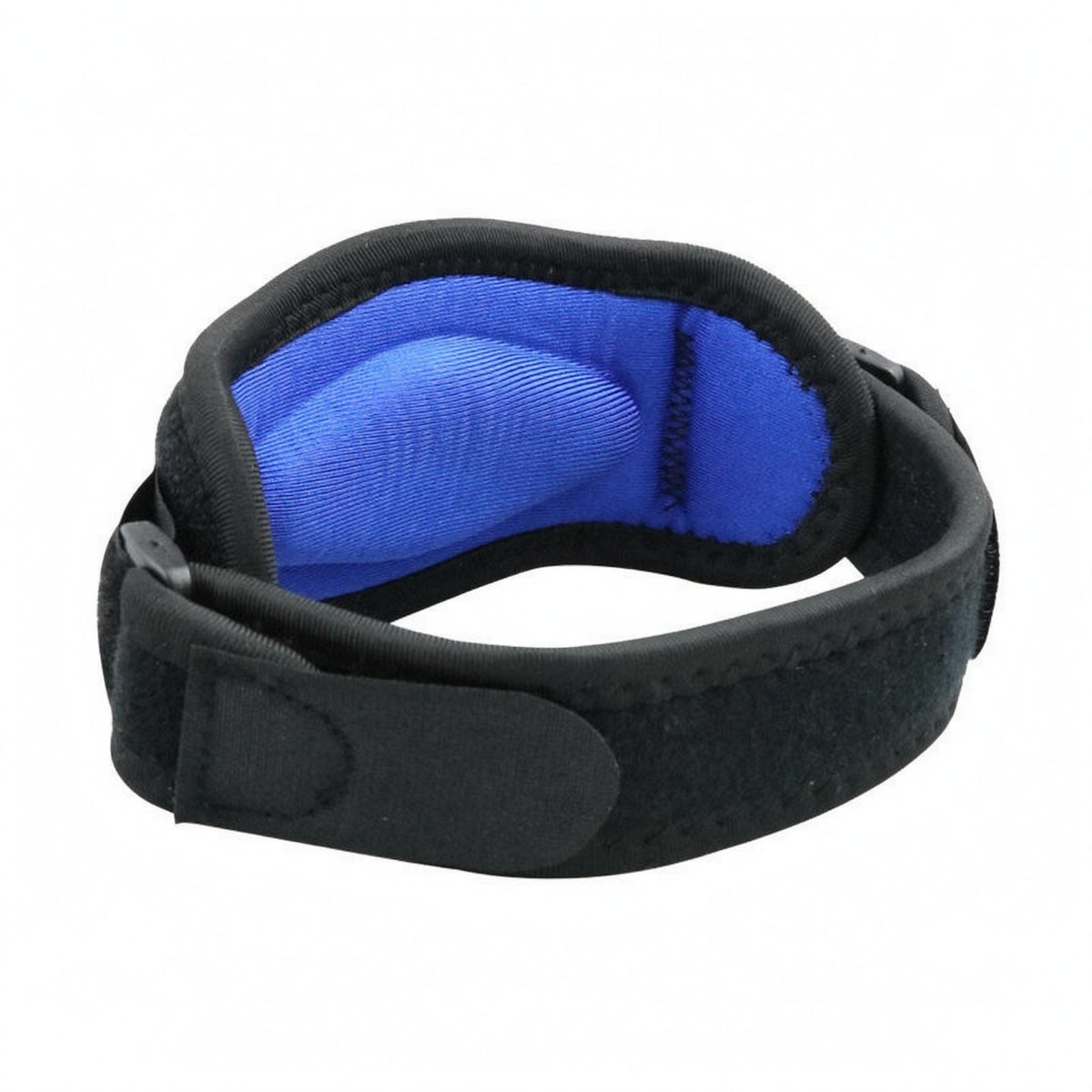 EVA Cushioned Patella Strap Breathable Kneecap Support Strap Hook-and-Loop Closure Patella Knee Brace Adjustable for Cycling
