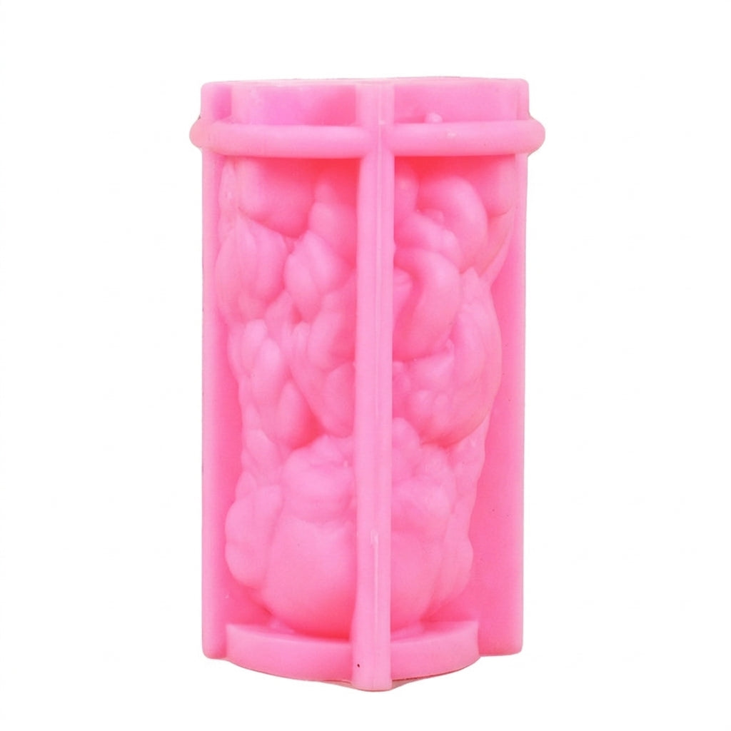 Silicone Craft Mold, Pink, 89*97*157mm