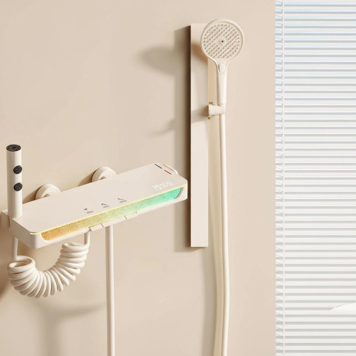 High-pressure copper shower faucet