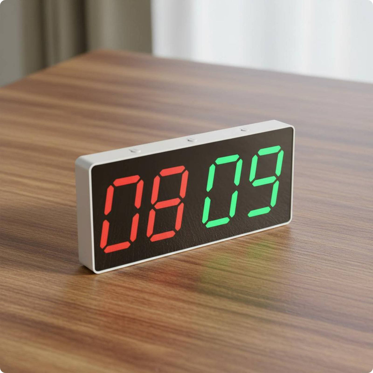 Multi-Sport Use Billiards Score Counter Easy to Read Electronic Score Board Portable Digital Scoreboard for Referees, Game Hall, Competition