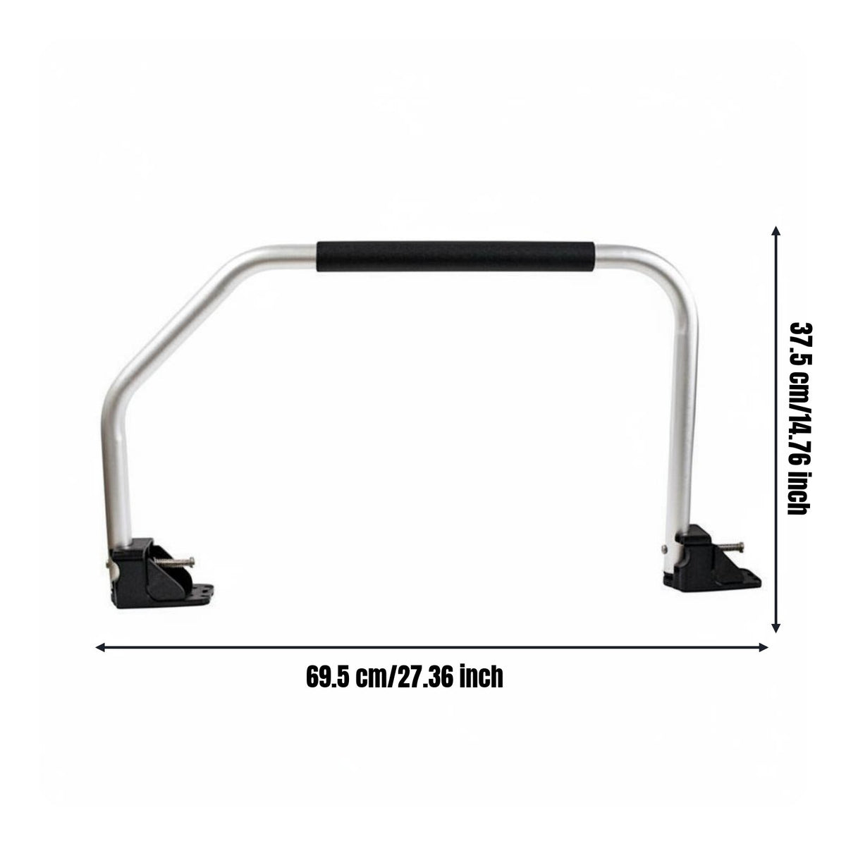 Folding RV Grab Bar Anti-Slip Grip RV Folding Grab Handle Foam Padded Motorhome Entry Door Handle for Elderly