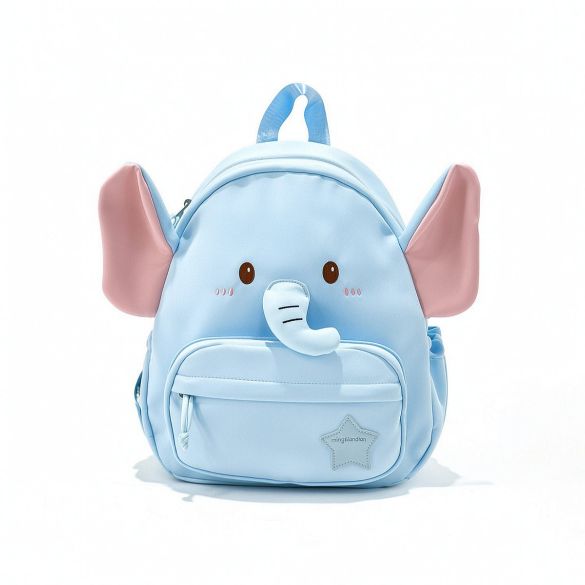 Cute Elephant Backpack Cartoon Animal Backpack Padded Bookbag Playful for Children, Toddlers, Teens, School, Day Trips, Travel