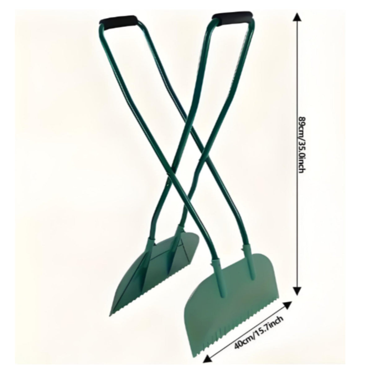 Standing Foliage Rake Grabber Multi-Surface Gardening Tool Lightweight for Lawn
