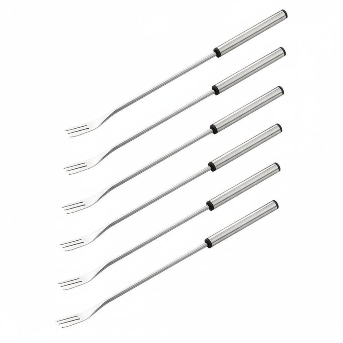 6 Pieces Long Handle Fruit Forks Multi-Purpose Chocolate Dipping Forks