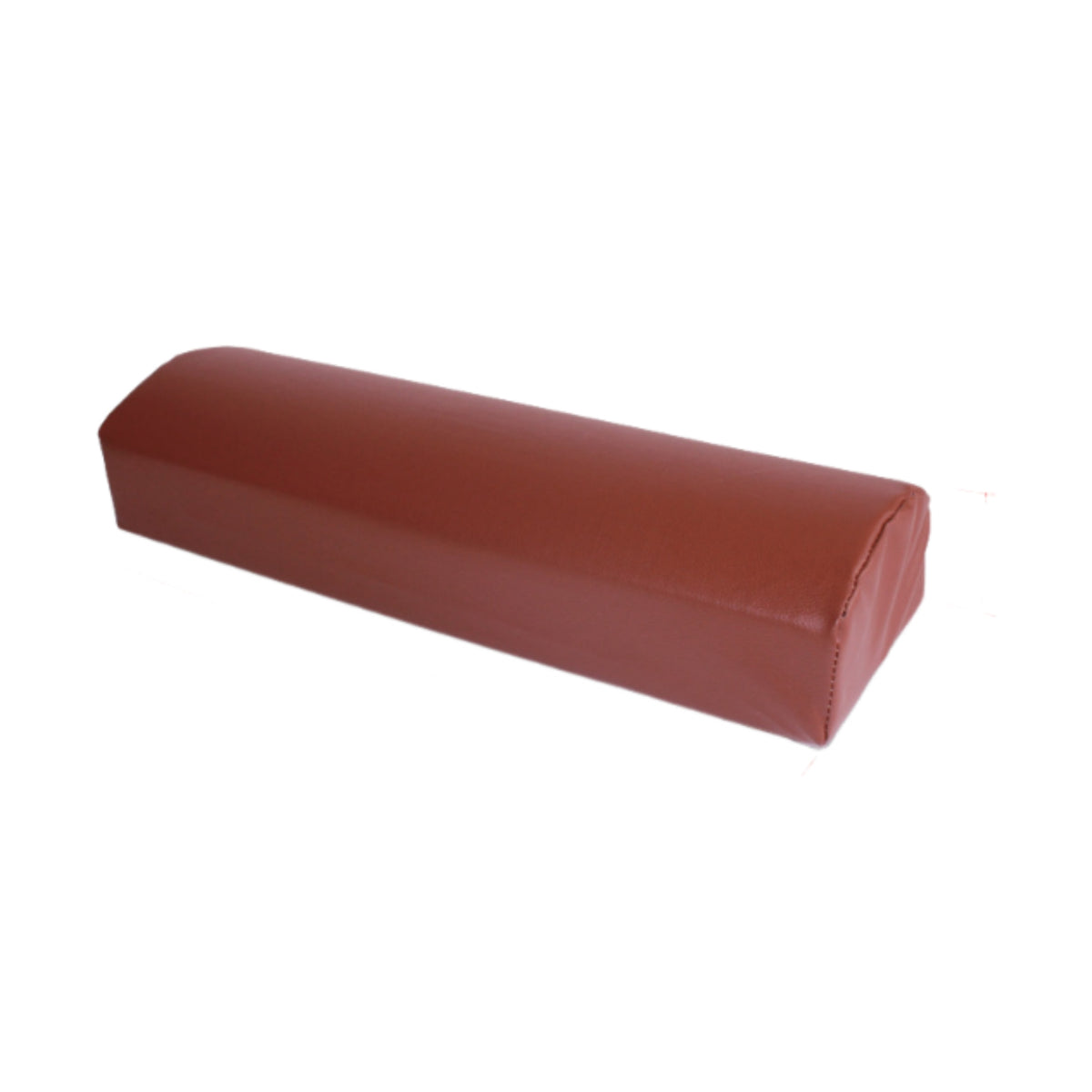 PU Leather Semi-round Bolster Cushion Massage Pillow Leather-like Wipe-clean Exterior Supportive Design Suitable for Body Alignment Home Comfort Clinic