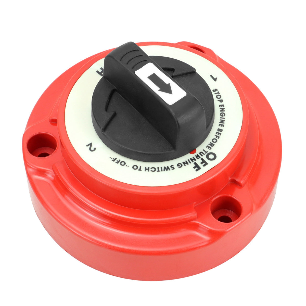 Flame-Retardant Housing Double-Pole Switch Disconnect Switch 12V 24V Mounting Holes