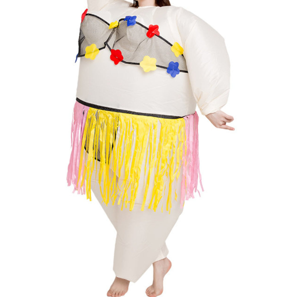 Inflatable Ballerina Costume Sturdy Polyester Sumo Dancer Inflatable Suit