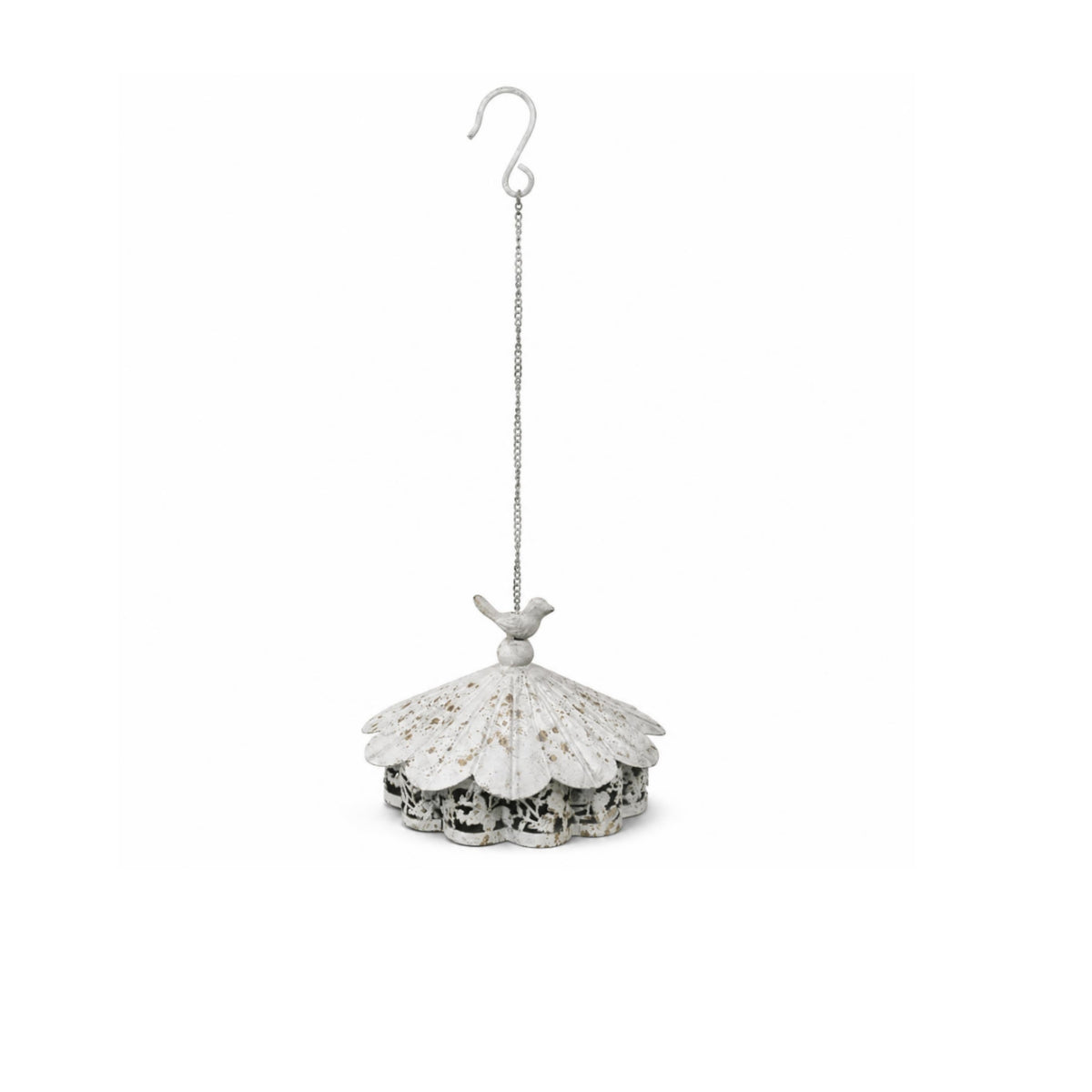 Bird-Topped Coil Holder Lid Hanging Metal Coil Holder Decorative