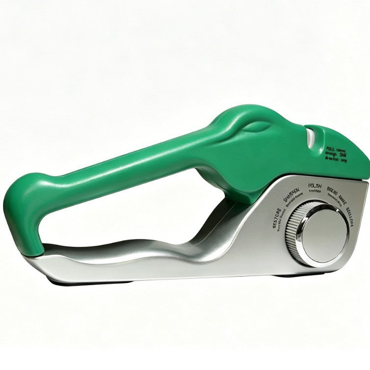 Multifunctional 5-in-1 Knife Sharpener Adjustable Handheld Quick Sharpening for Kitchen Knives and Bread Knives Portable