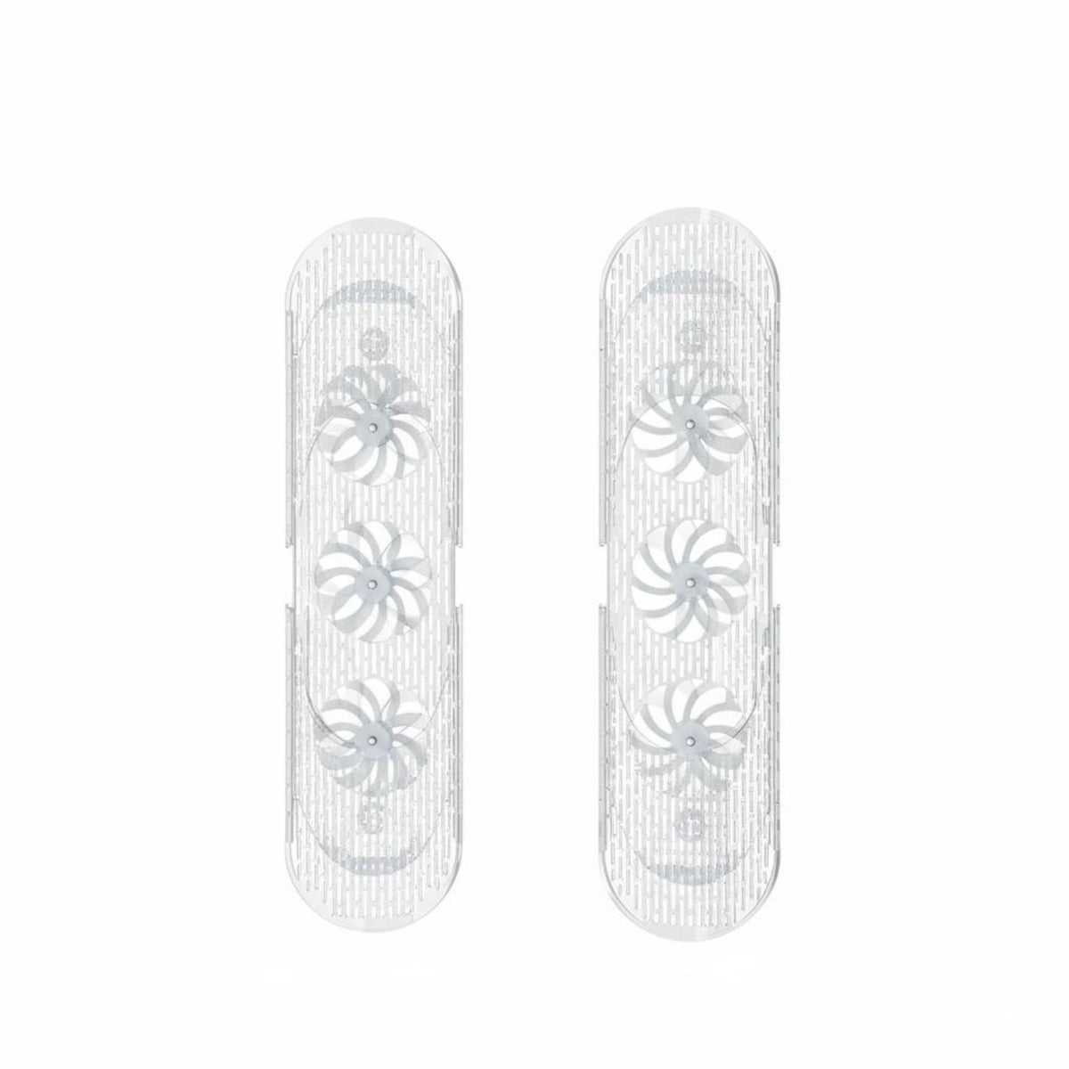 Quiet Design Central AC Vent Deflector Universal Fit Anti-Direct Blowing Wind Cover Easy Installation Air Conditioner Wind Deflector Energy Saving for Families, Babies, Office Workers, Bedroom, Living Room